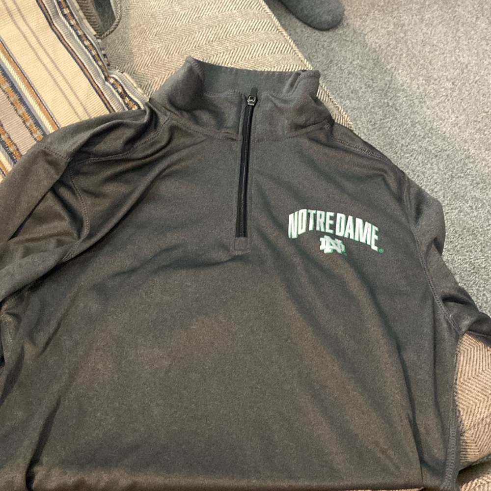 Notre dame quarter zip jacket